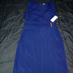 Ralph Lauren Blue Dress New